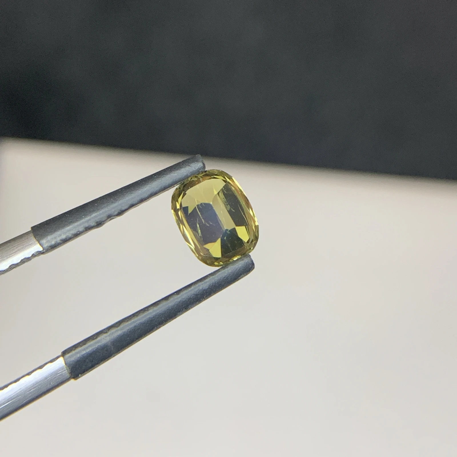 1.35 ct Natural Brownish Yellow Chrysoberyl Cushion Shape Loose Gemstone from Sri Lanka — view 14